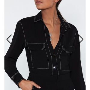 Nasty Gal “An Absolute Stitch” Jumpsuit